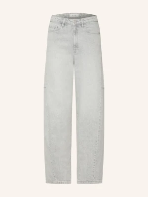 Opus Jeansy Typu Barrel Lolah Horizon grau 70417 bright grey
