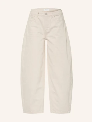 Opus Jeansy Typu Barrel Lolah Natural beige 1006 soft cream