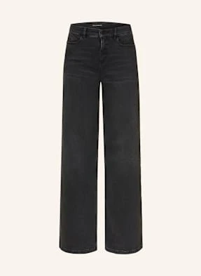 Opus Jeansy Wide Leg Melly Cool blau