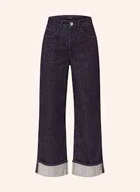 Opus Jeansy Wide Leg Miva blau