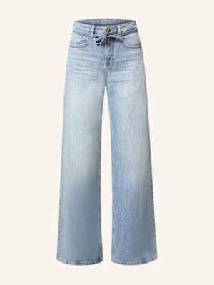 Opus Jeansy Wide Leg Miva blau