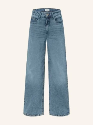 Opus Jeansy Wide Leg Miva Coastal blau 70347 mid joy blue