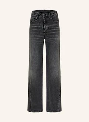 Opus Jeansy Wide Leg Miva grau