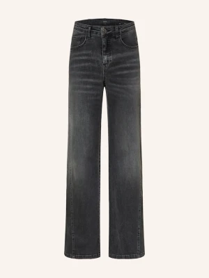 Opus Jeansy Wide Leg Miva grau 70271 mid iconic grey