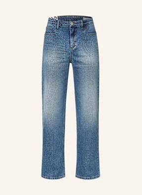 Opus Jeansy Wide Leg Mivy City blau