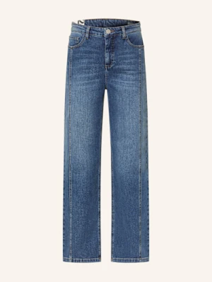 Opus Jeansy Wide Leg Mivy Iane blau