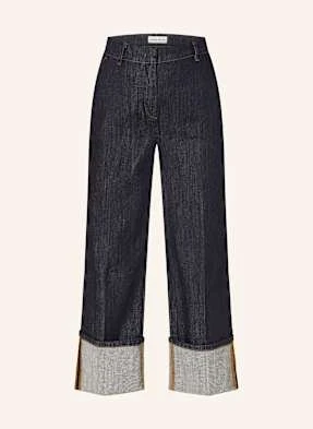 Opus Jeansy Wide Leg Moira Clean blau