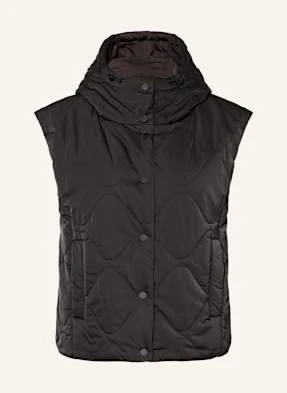 Opus Kamizelka Pikowana Wusi Dwustronna schwarz