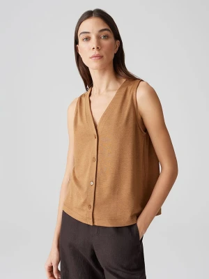 OPUS Kamizelka w kolorze jasnobrązowym rozmiar: 42