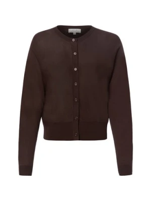 Opus Kardigan damski - Desela Kobiety brązowy,