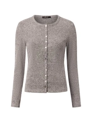 Opus Kardigan damski - Saltus Kobiety wiskoza szary marmurkowy,