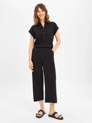 Opus Kombinezon damski - Melti Kobiety Sztuczne włókno czarny jednolity,