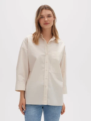 OPUS Koszula "Fitani" w kolorze beżowym rozmiar: 38