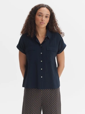 OPUS Koszula "Fitara" w kolorze granatowym rozmiar: 38