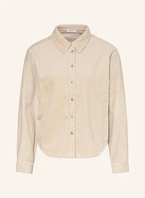 Opus Koszula Frenki Ze Sztruksu beige