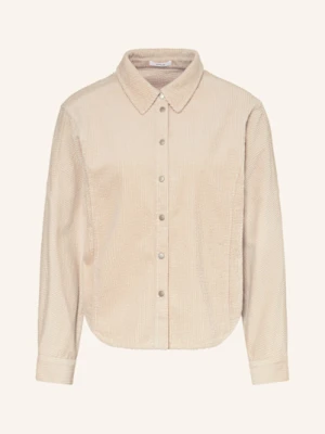 Opus Koszula Frenki Ze Sztruksu beige
