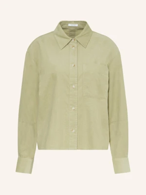 Opus Koszula Frone Ze Sztruksu gruen