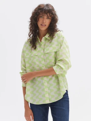 OPUS Koszula w kolorze limonkowym rozmiar: 42