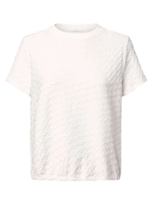 Opus Koszulka damska - Saanu Kobiety biały wypukły wzór tkaniny,