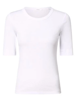 Opus Koszulka damska - Sustafa Kobiety Bawełna biały jednolity,
