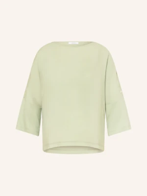Opus Koszulka Sumana Z Mieszanki Materiałów, Z Rękawami 3/4 gruen