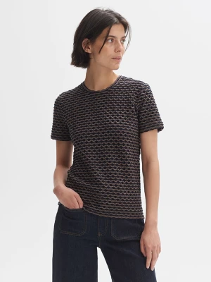 OPUS Koszulka w kolorze czarno-brązowym rozmiar: 40