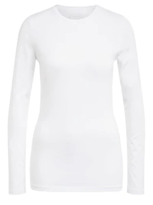 Opus Koszulka Z Długim Rękawem Daily I weiss