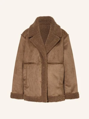 Opus Kurtka Dwustronna Henola Z Imitacji Skóry braun