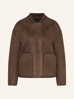 Opus Kurtka Halissa W Stylu Skórzanym braun