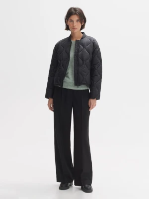 OPUS Kurtka pikowana w kolorze czarnym rozmiar: 44