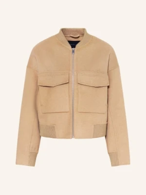 Opus Kurtka Z Klapami Hiso beige