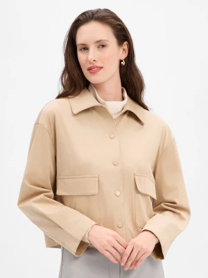 Opus Marynarka damska - Jelis Kobiety beżowy jednolity,