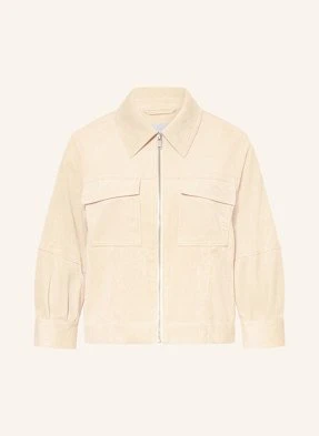 Opus Overjacket Ze Sztruksu Hamoni Z Rękawami 3/4 beige