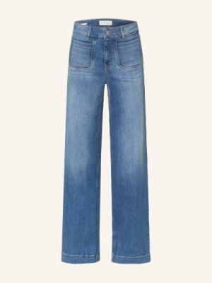 Opus Pants Dżinsy Z Szerokimi Nogawkami Melly Crisp blau