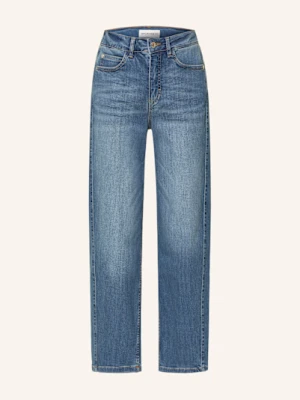 Opus Pants Jeansy Barrel Melly Twist schwarz