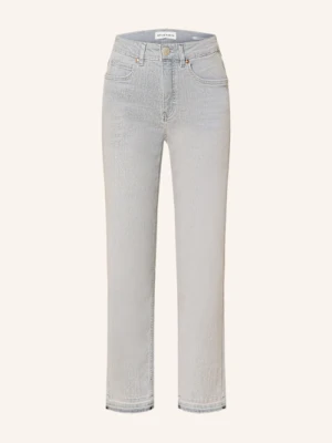 Opus Pants Jeansy Straight Melly Sleek blau