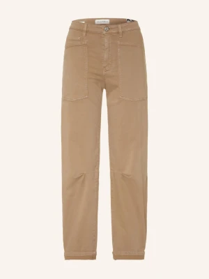 Opus Pants Jeansy Typu Barrel Lisana beige