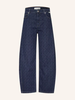 Opus Pants Jeansy Typu Barrel Mari Leap blau 70399 dark blue