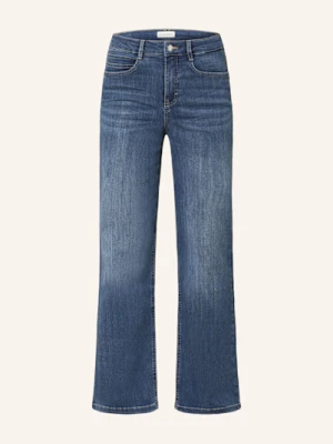 Opus Pants Jeansy Wide Leg Melly Modern blau