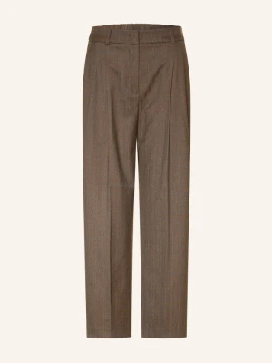 Opus Pants Spodnie 7 / 8 Lessieh braun brązowy