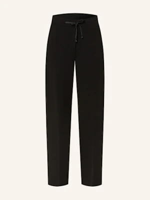 Opus Pants Spodnie Macie W Stylu Dresowym schwarz