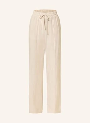 Opus Pants Spodnie Marlena Malotta Natural beige
