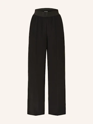 Opus Pants Spodnie Marlena Malotta schwarz