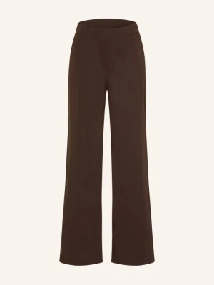 Opus Pants Spodnie Marlene Mucia braun CIEMNOBRĄZOWY