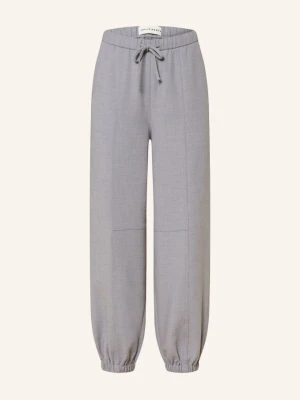 Opus Pants Spodnie Mucia W Stylu Dresowym grau SZARY