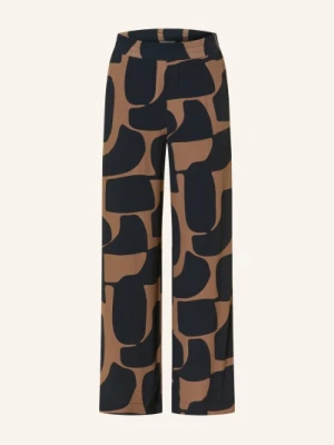 Opus Pants Spodnie Typu Culotte Malotta blau