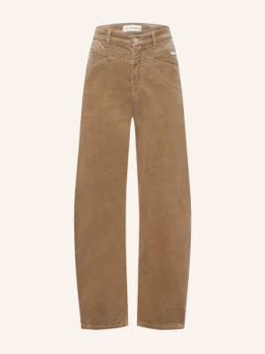 Opus Pants Spodnie Z Sztruksu Mari Cosmo beige