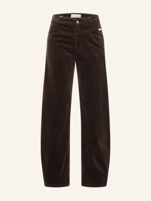 Opus Pants Spodnie Z Sztruksu Mari Cosmo braun 20040 affogato