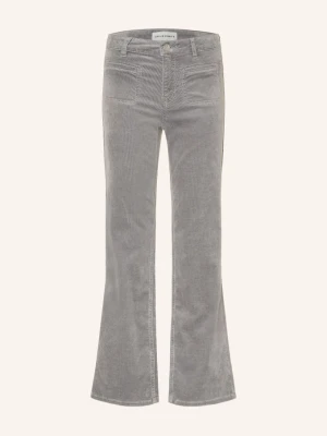 Opus Pants Spodnie Z Sztruksu Melly Fresh grau SZARY