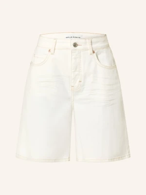 Opus Pants Szorty Dżinsowe Mari weiss 1004 MILK